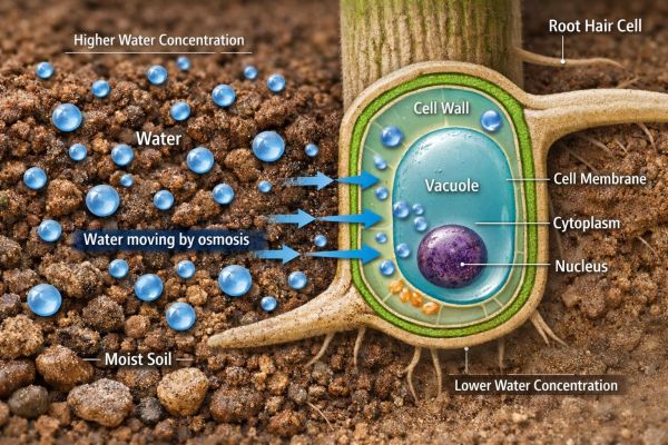 Osmosis in Plants: Root Hair Cells Step-by-Step (GCSE Biology)