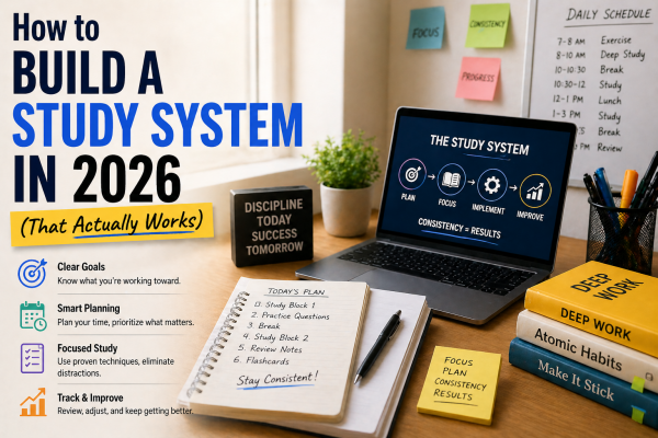 How to Build a Study System in 2026 (That Actually Works)