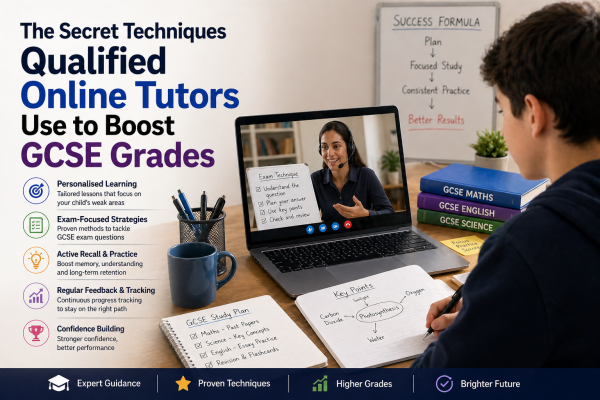 The Secret Techniques Qualified Online Tutors Use to Boost GCSE Grades