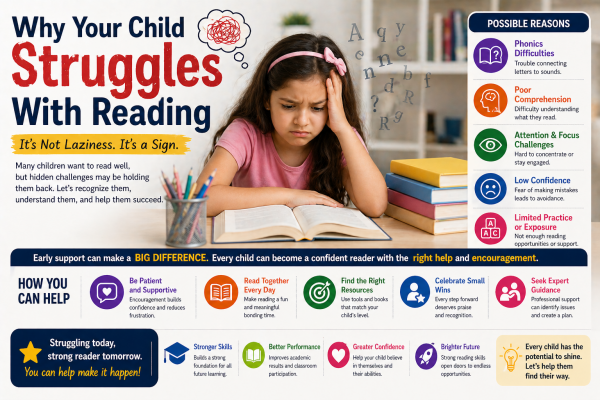 Why Your Child Struggles With Reading