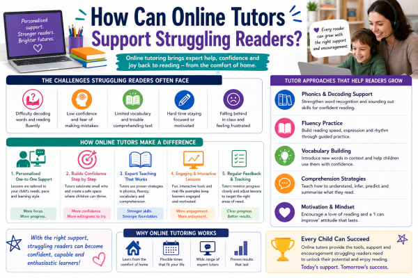 How Can Online Tutors Support Struggling Readers?