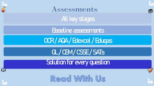 Assessments - Key stage 1, 2, 3 &amp; 4