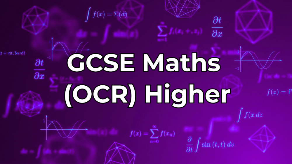 GCSE Maths OCR Higher