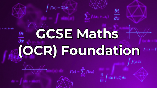 GCSE Maths OCR Foundation