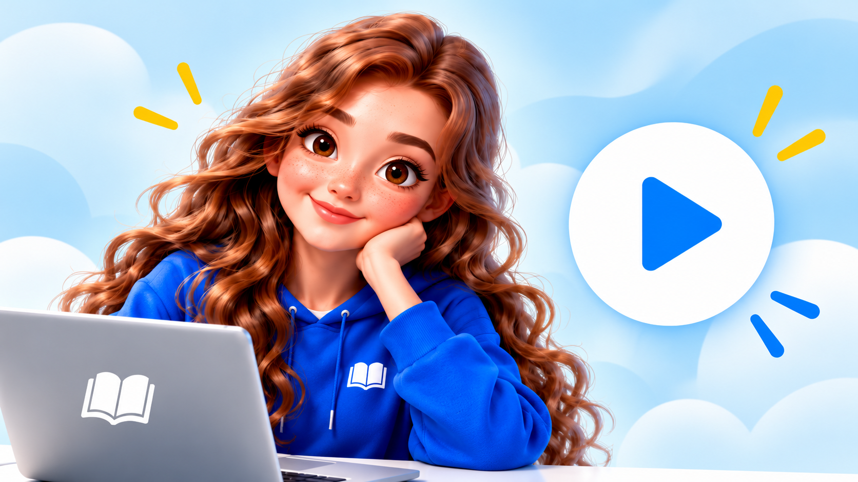 Ava introduces a video lesson